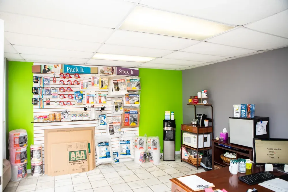 AAA Self Storage office