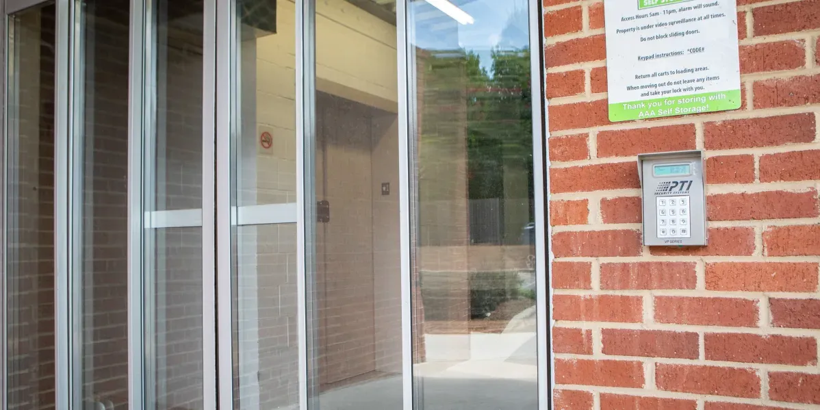 Secure entrance