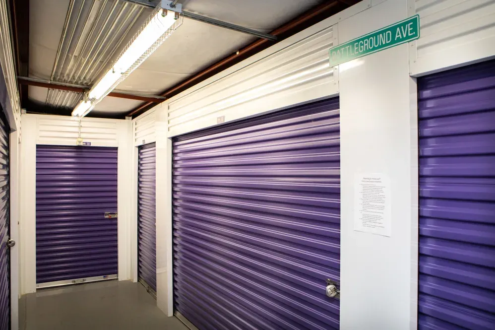 Indoor storage units