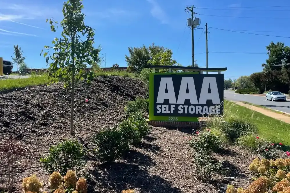 AAA Self Storage sign